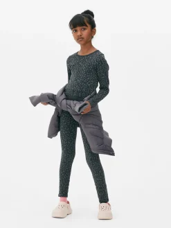 Haut De Sport à Imprimé Léopard