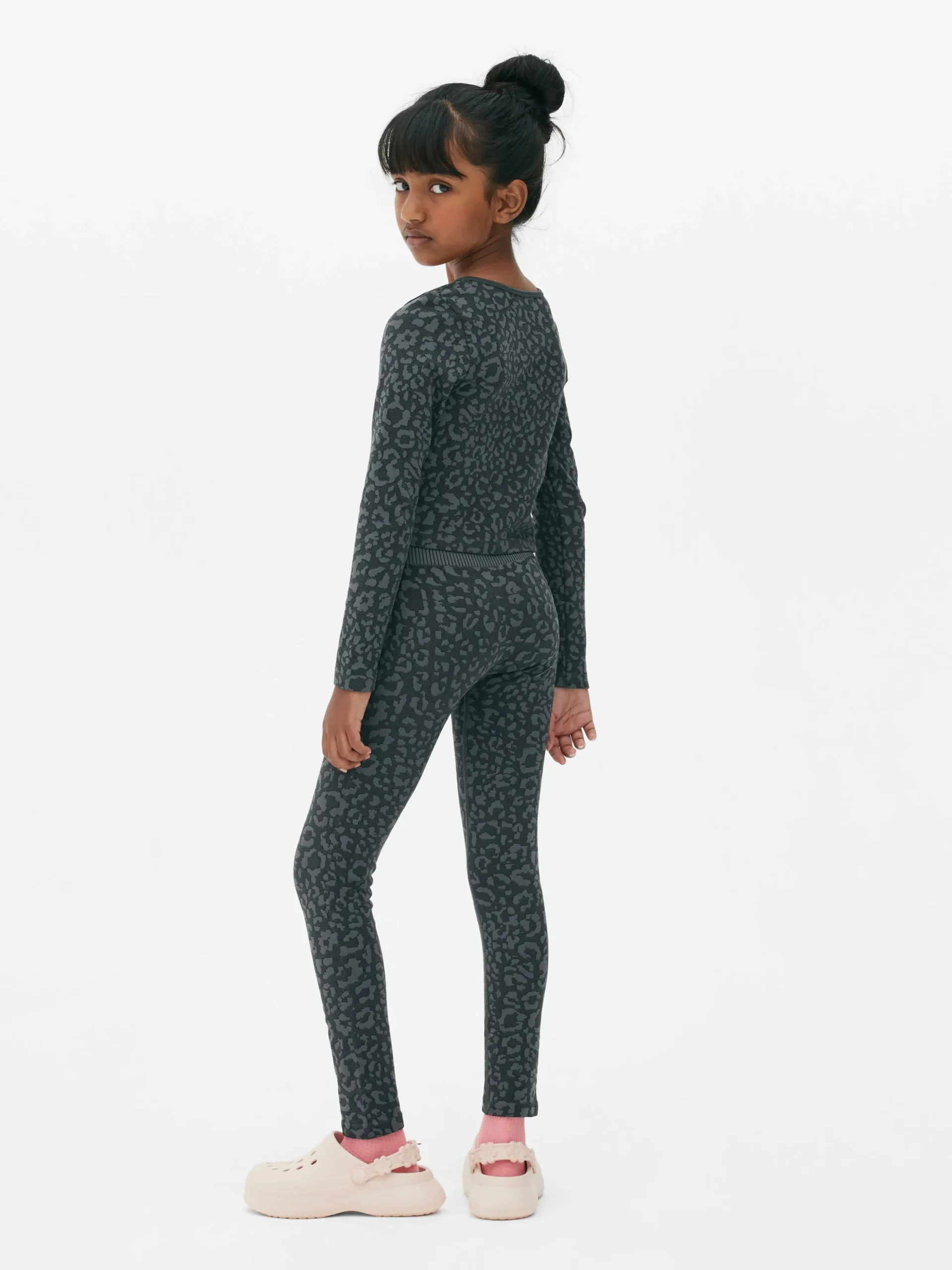 Haut De Sport à Imprimé Léopard