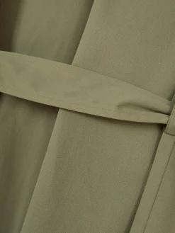 Imperméable à Double Boutonnage Et Ceinture