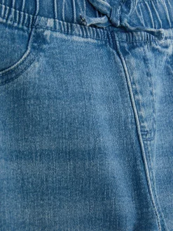 Jean Denim à Revers