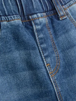 Jean Denim à Revers