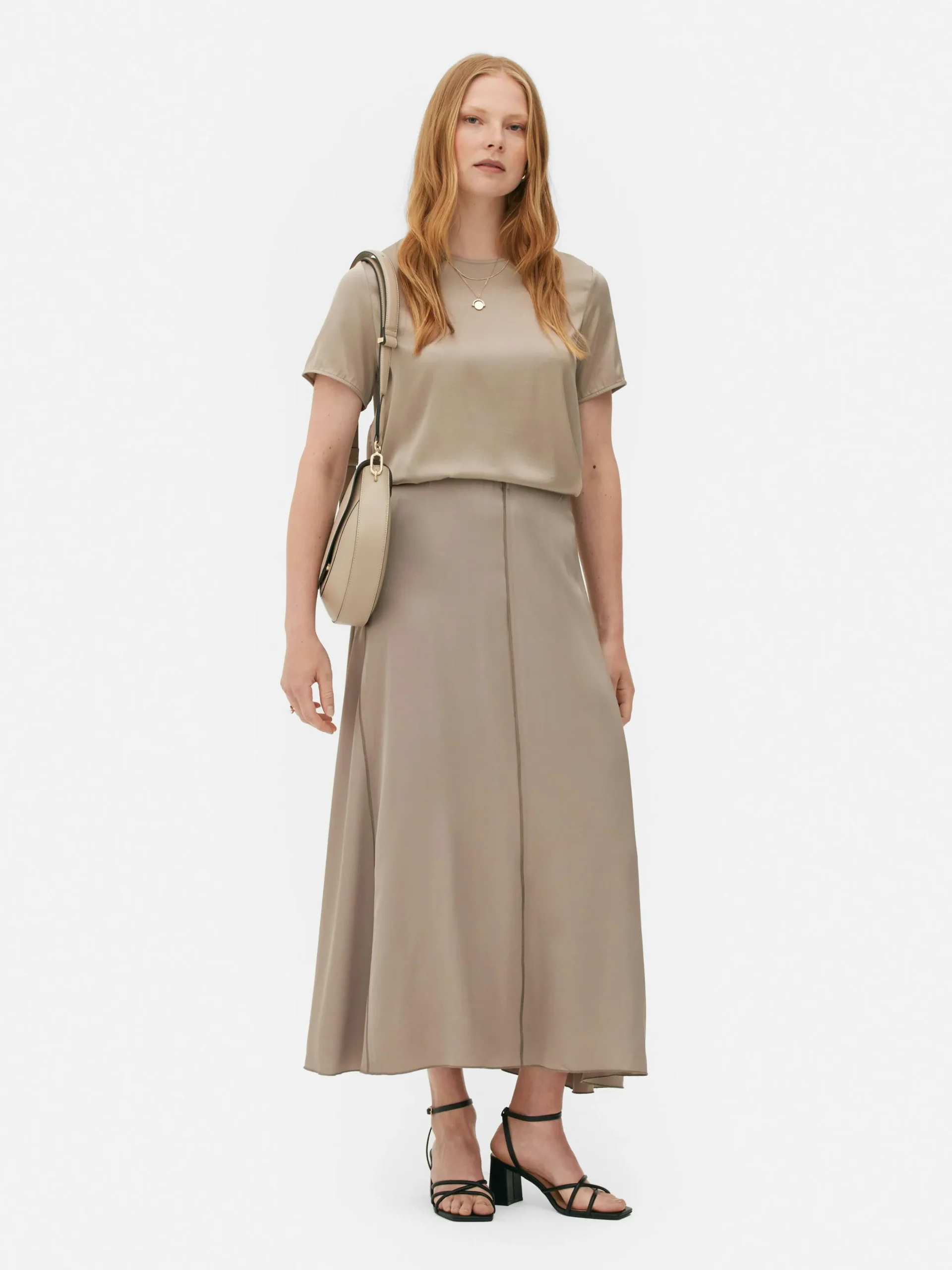 Jupe En Satin The Edit