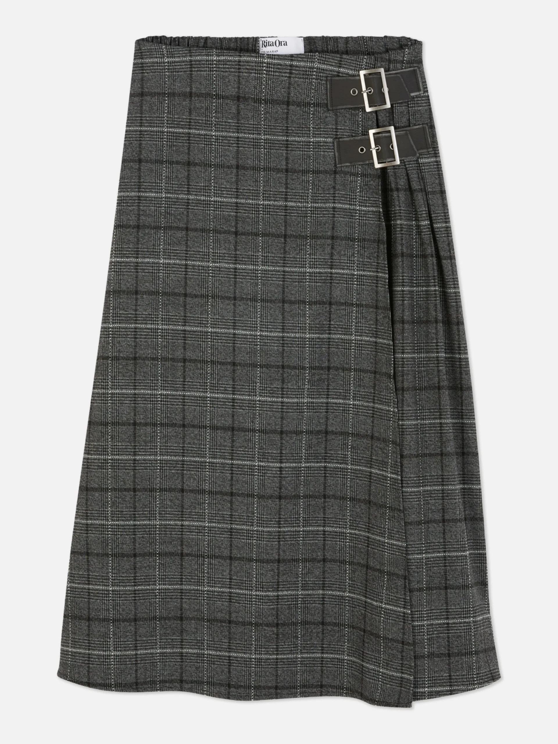 Jupe Mi-longue Plissée à Boucle Rita Ora