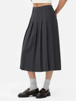 Jupe Mi-longue Plissée Rita Ora