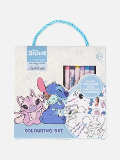 Kit De Coloriage à Emporter Disney Stitch Et Angel