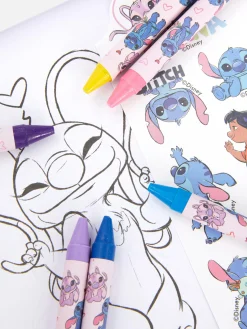 Kit De Coloriage à Emporter Disney Stitch Et Angel