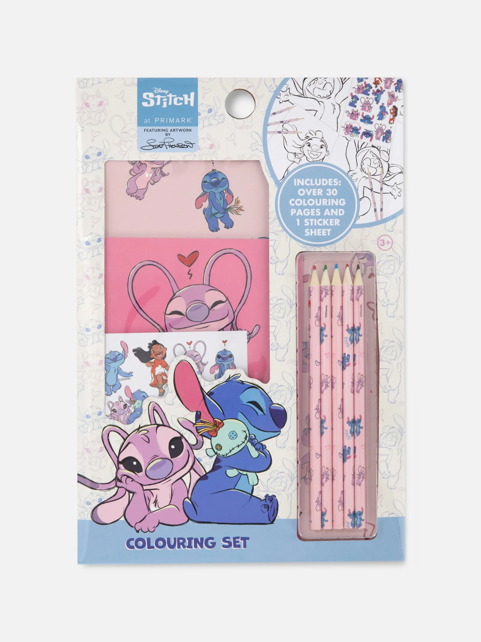 Kit De Coloriage Disney Stitch Et Angel