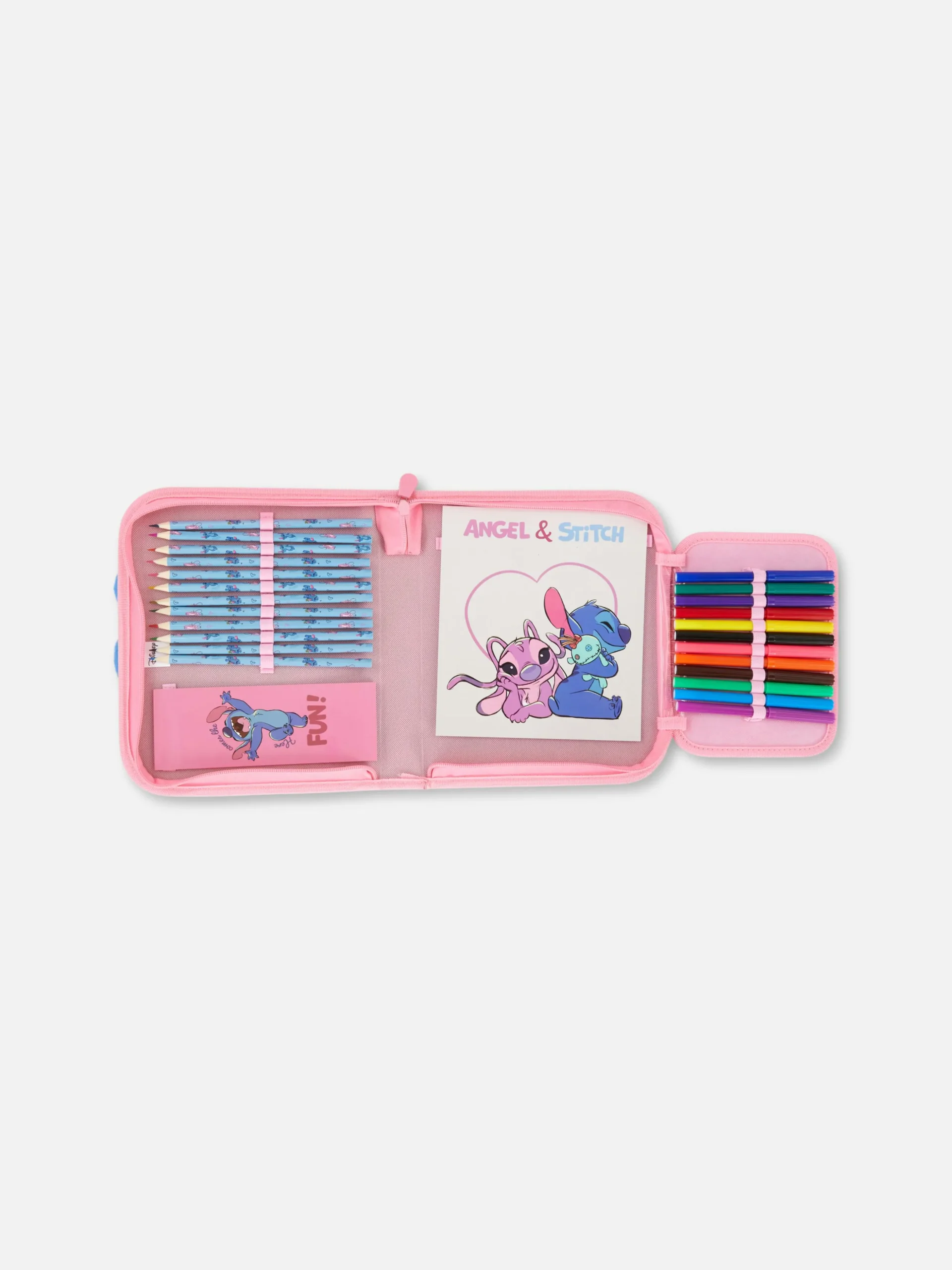 Kit De Fournitures De Bureau Disney Stitch & Angel