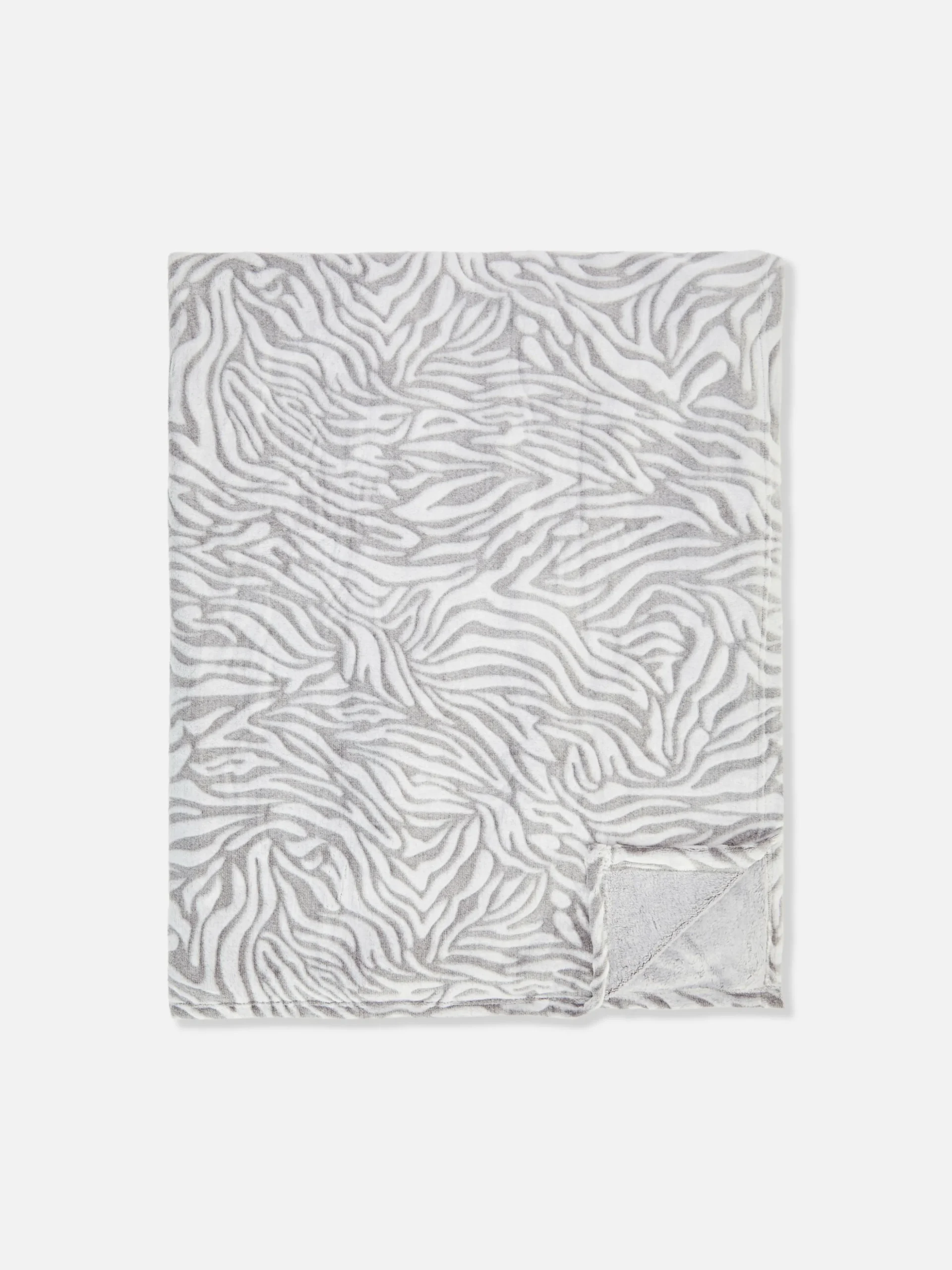 Large Couverture à Imprimé Zèbre