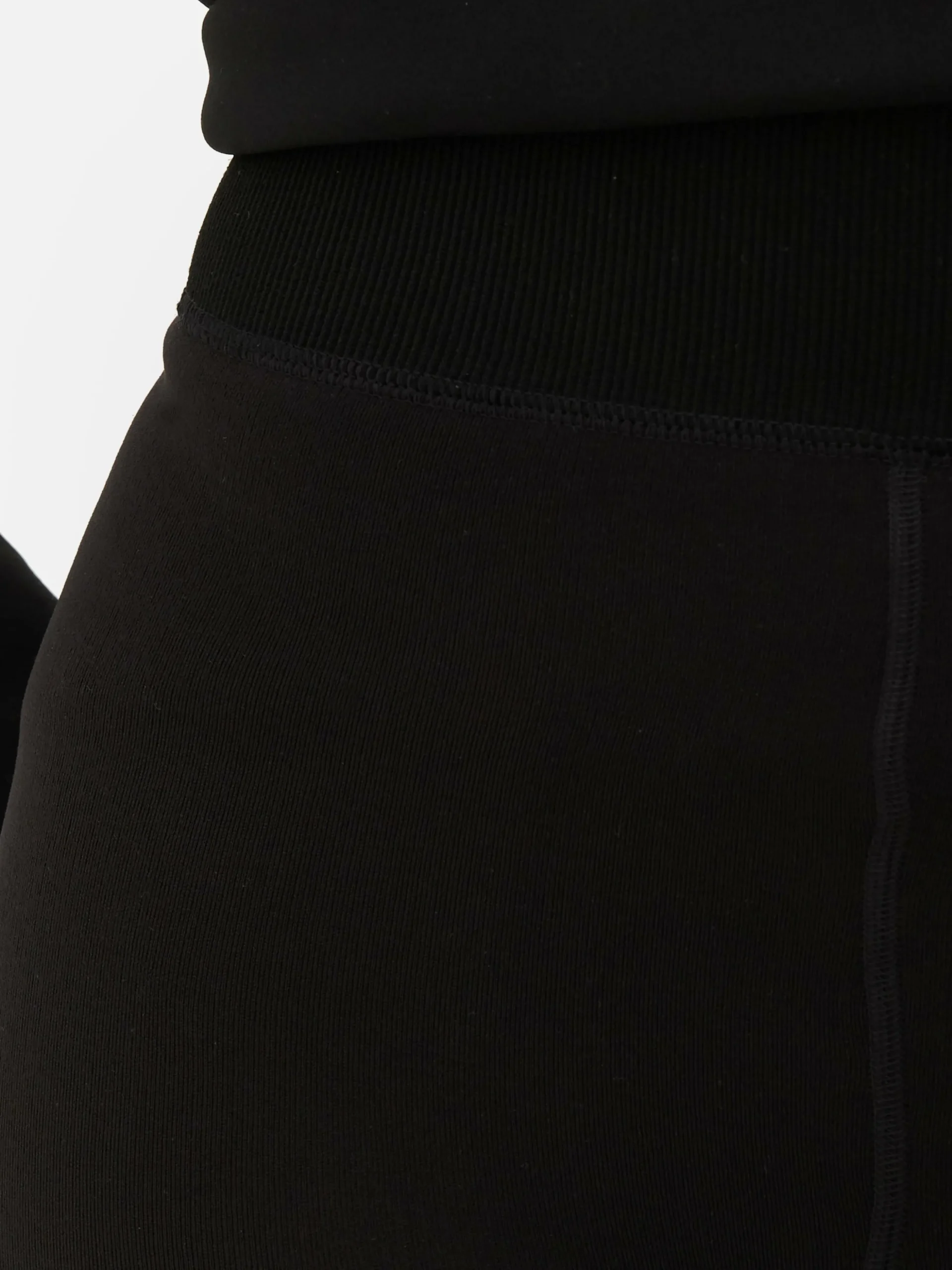 Legging Court Doublé En Velours