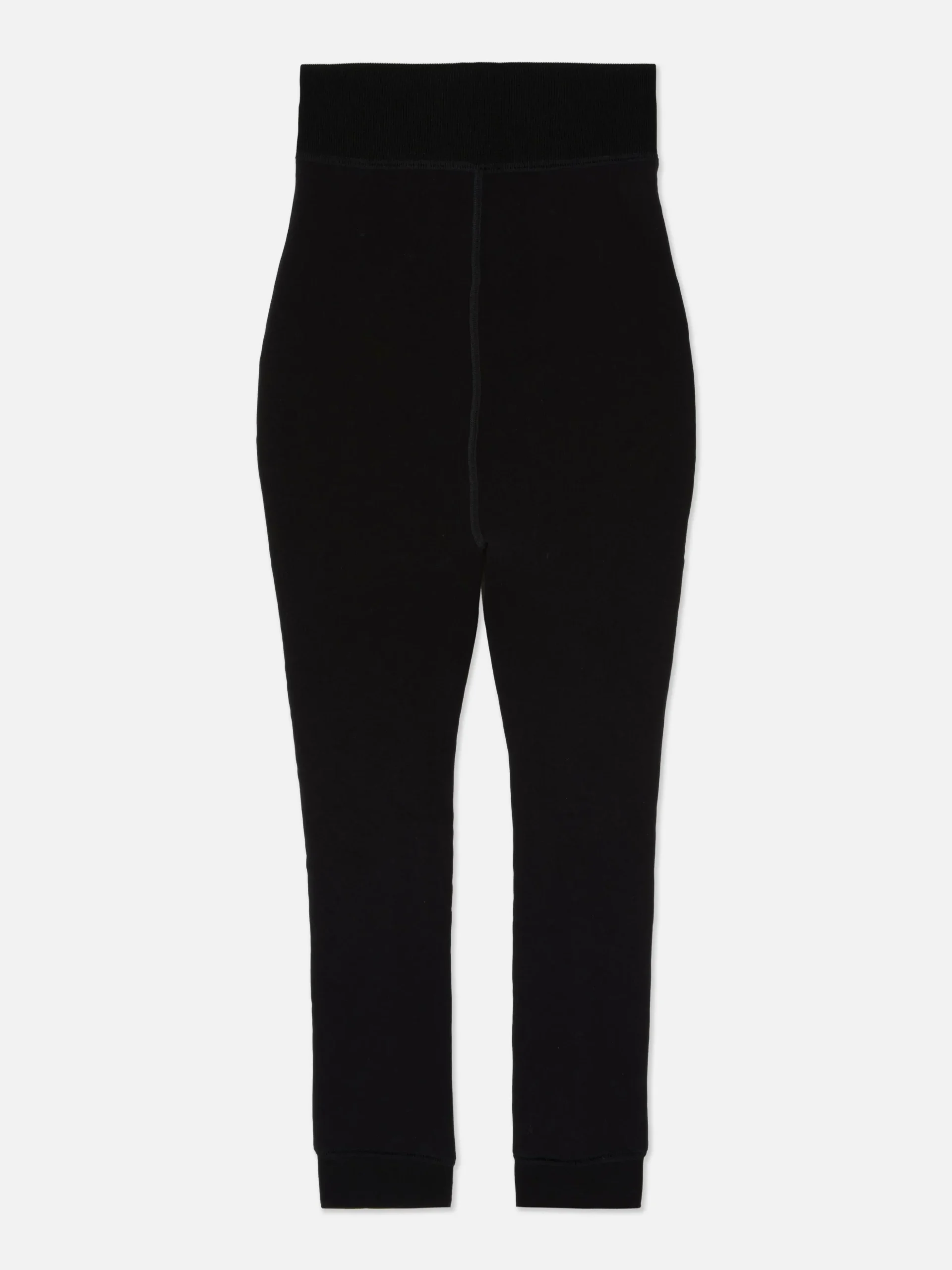 Legging Court Doublé En Velours