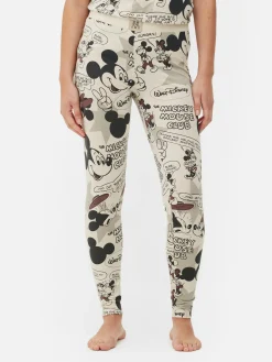 Legging De Pyjama à Motif Rétro Disney Mickey Mouse