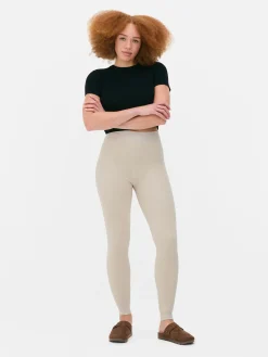 Legging En Velours à Doublure Duveteuse
