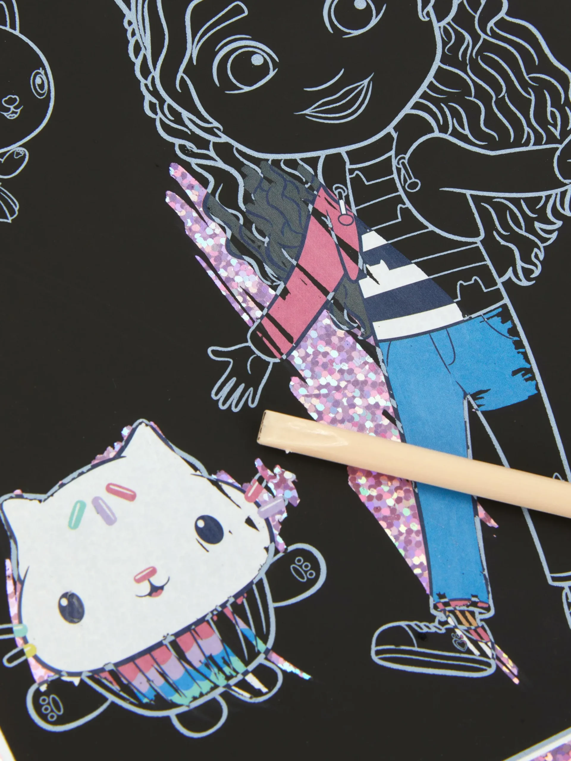 Livre à Gratter Gabby Et La Maison Magique