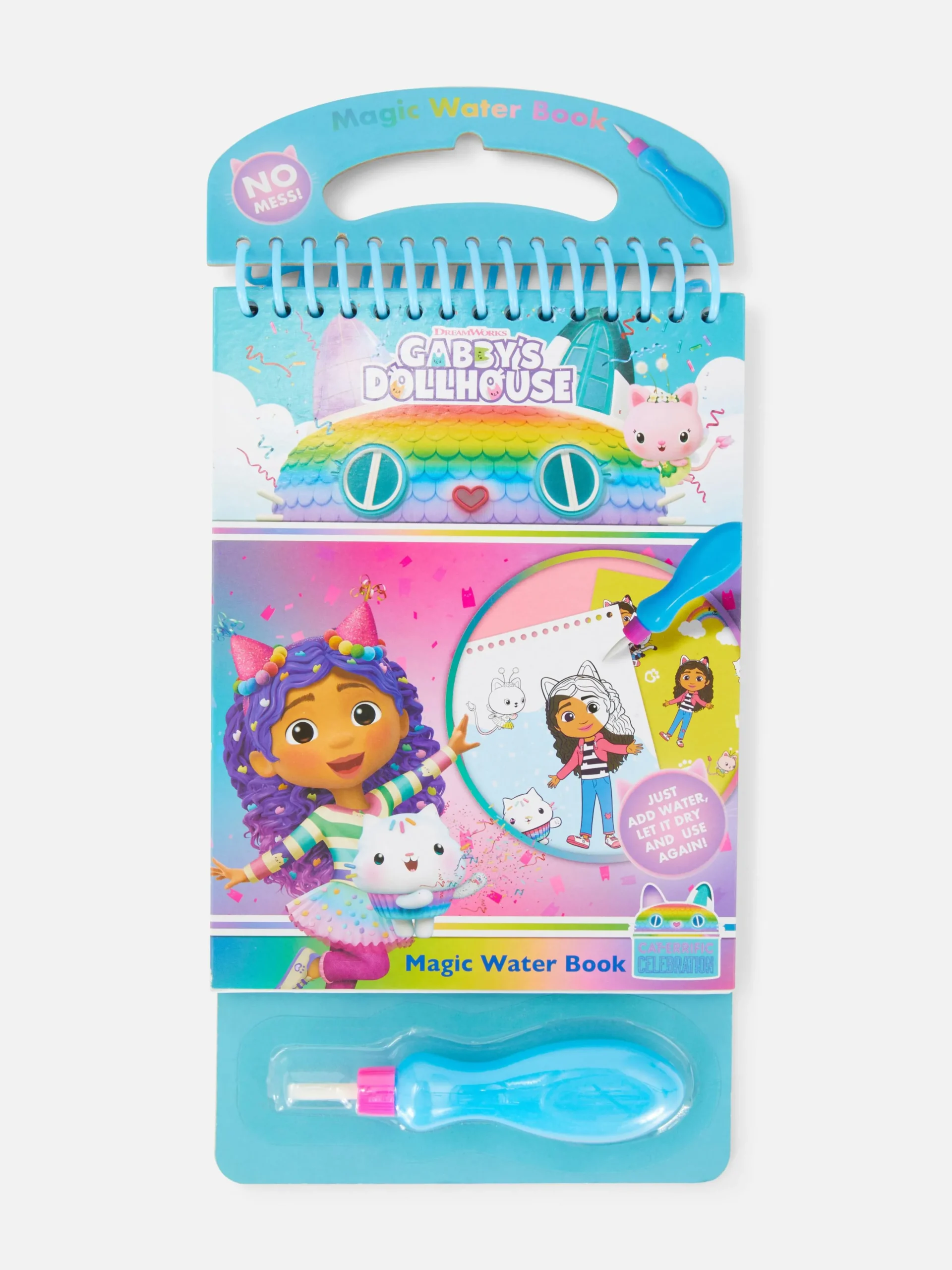 Livre De Coloriage à L'eau Gabby Et La Maison Magique