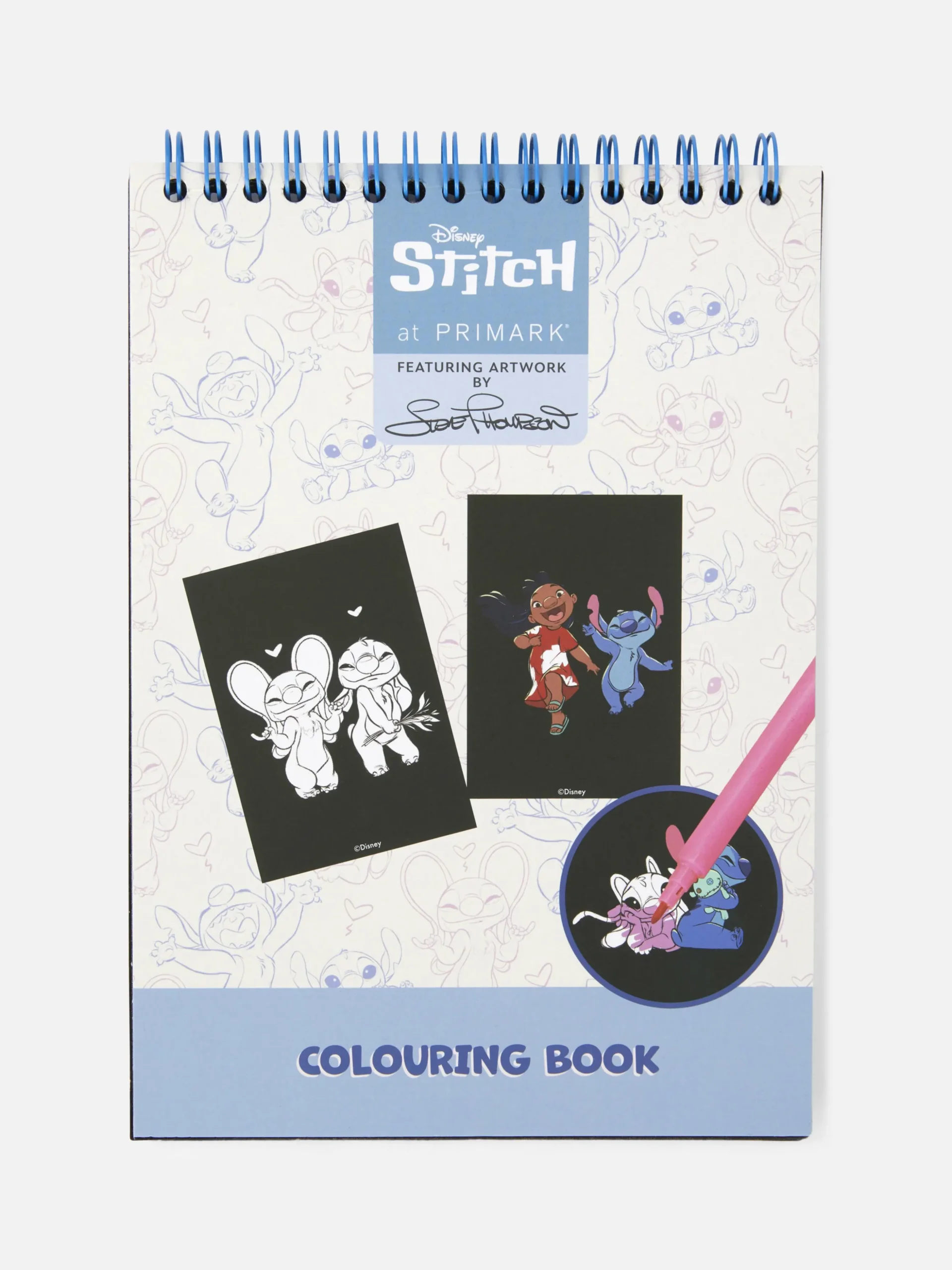 Livre De Coloriage En Velours Disney Stitch