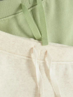 Lot De 2 Bas De Jogging à Revers Avec Cordon De Serrage