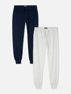 Lot De 2 Bas De Pyjama En Jersey