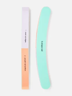 Lot De 2 Blocs Polissoirs Multifaces à Ongles