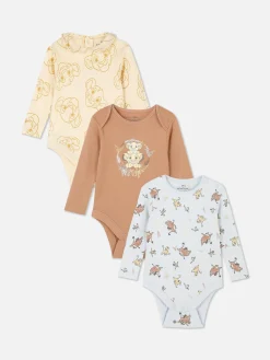 Lot De 3 Bodys Disney Le Roi Lion 30e Anniversaire
