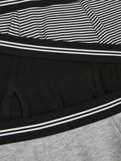Lot De 3 Boxers à Taille Rayée