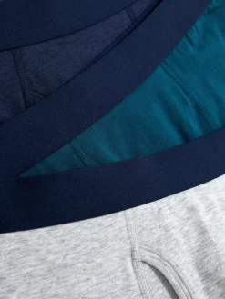 Lot De 3 Caleçons Variés En Coton Mélangé