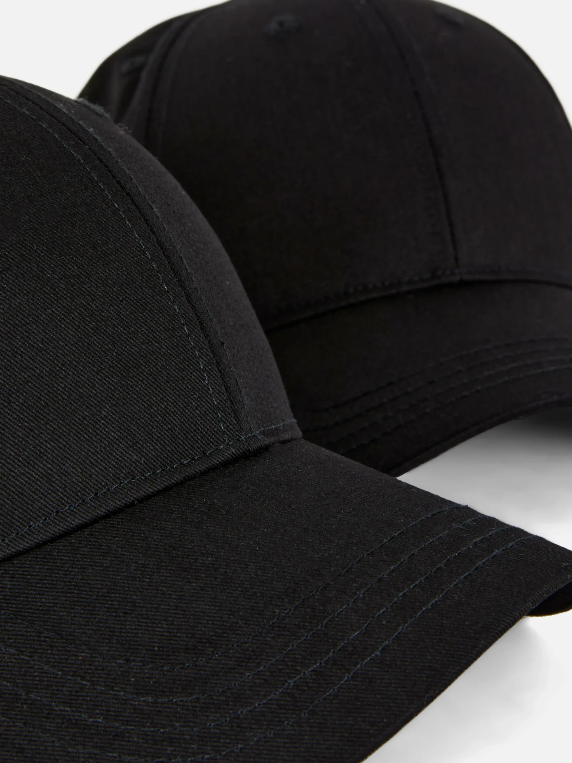 Lot De 2 Casquettes De Baseball Tissées