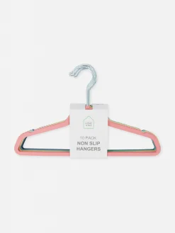 Lot De 10 Cintres Colorés Pour Enfants