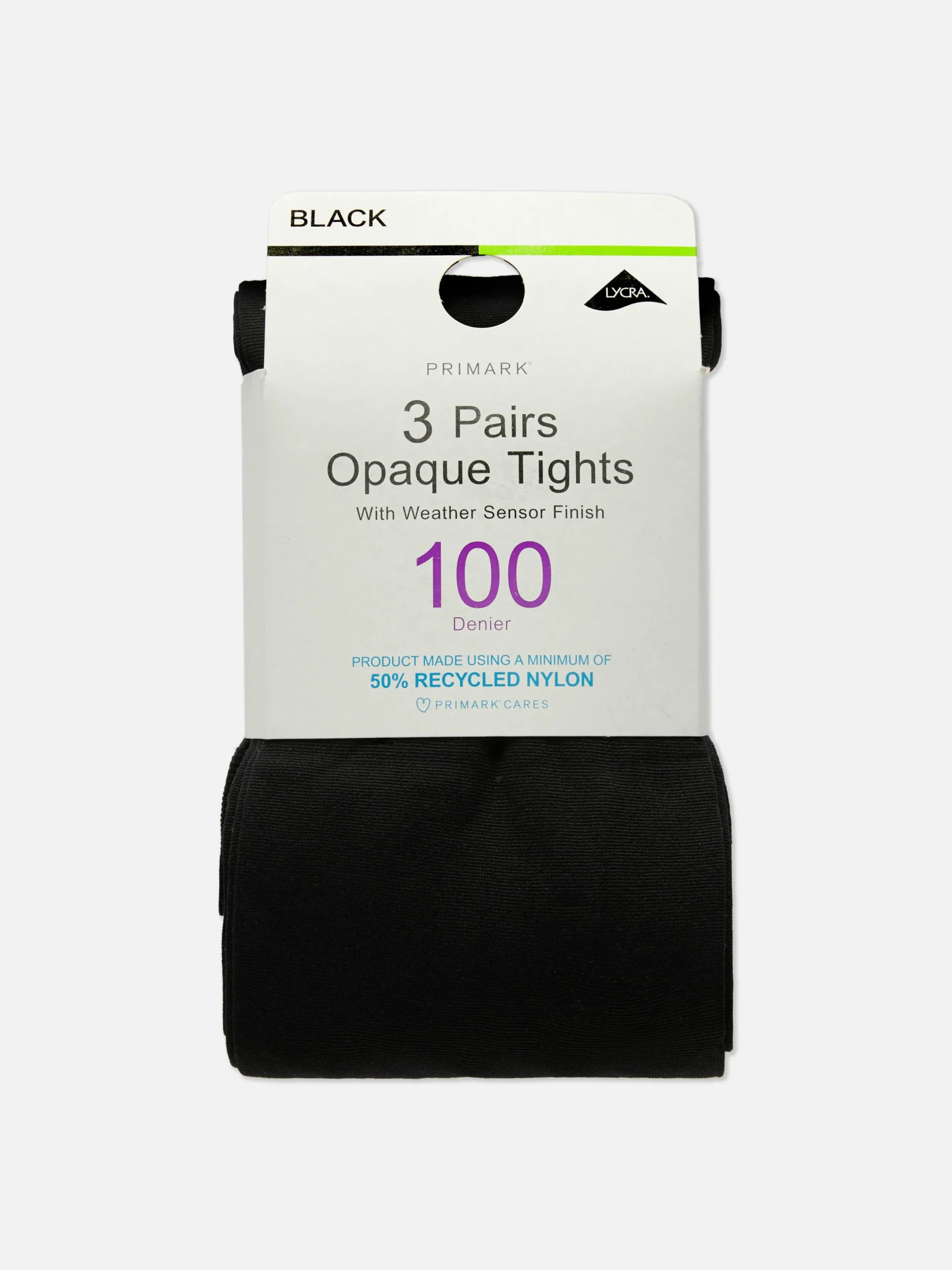 Lot De 3 Collants Opaques 100 Deniers