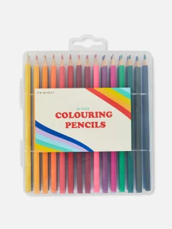 Lot De 30 Crayons De Couleur