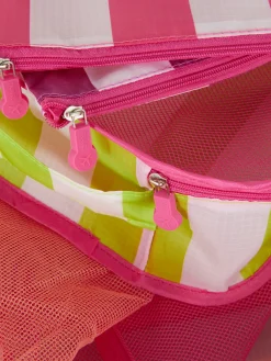 Lot De 5 Cubes De Rangement à Rayures