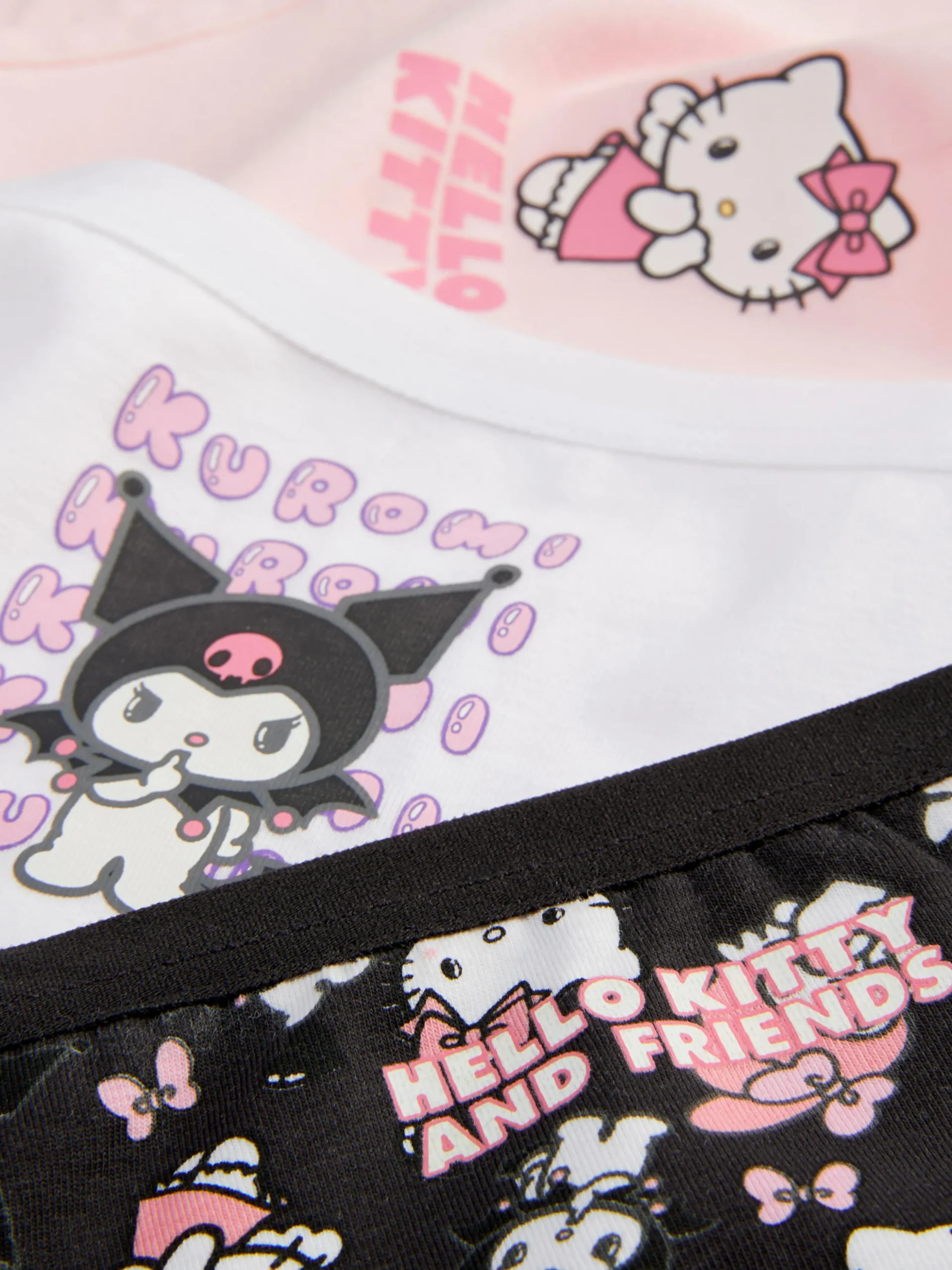 Lot De 3 Culottes échancrées Hello Kitty