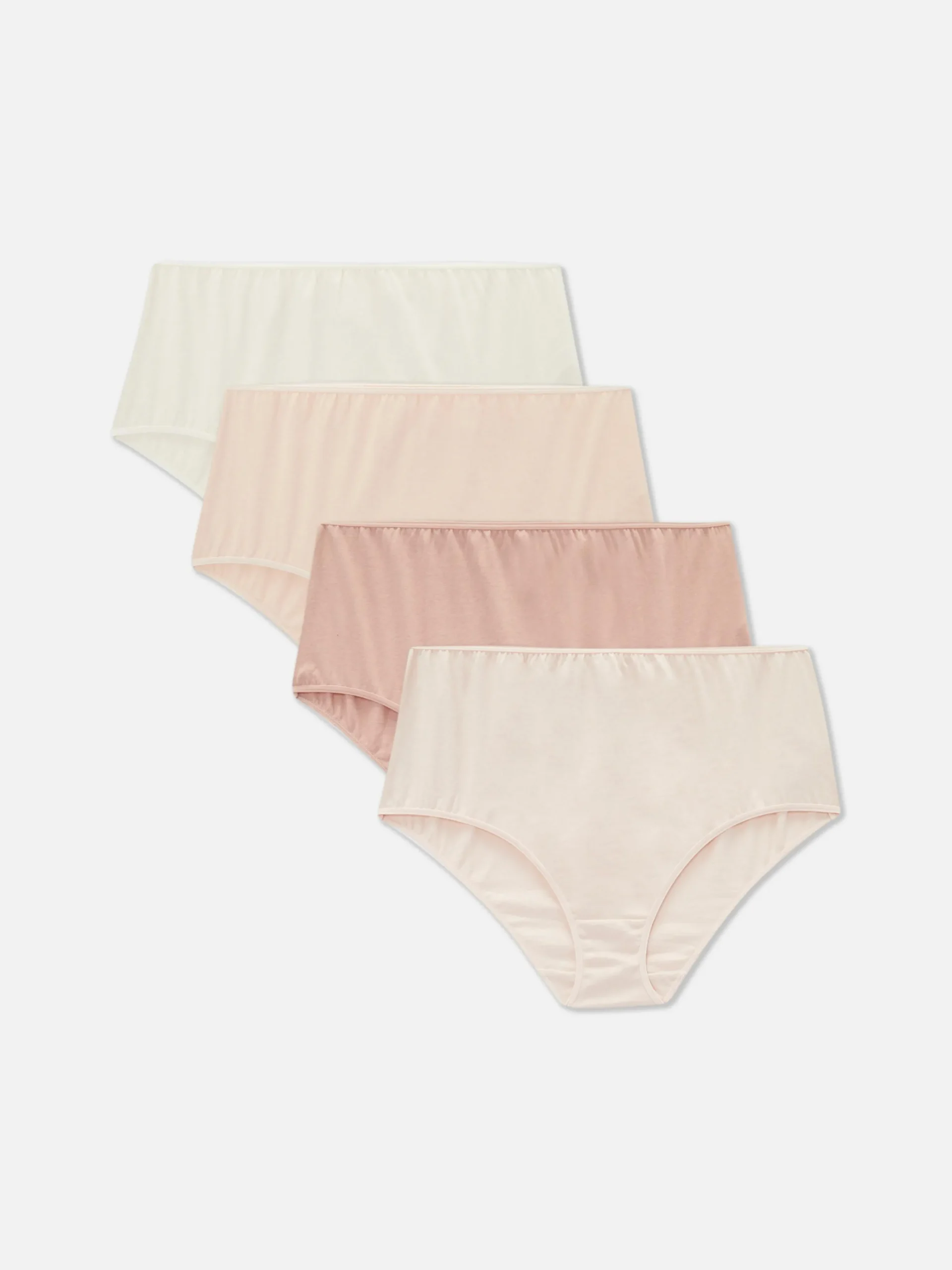 Lot De 4 Culottes Hautes Pour Tous Les Jours