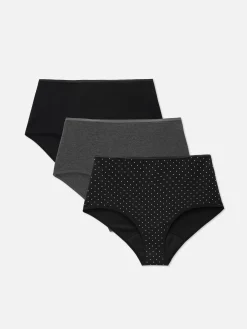 Lot De 3 Culottes Menstruelles Taille Haute