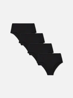 Lot De 4 Culottes Taille Haute