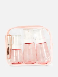 Lot De 4 Flacons De Voyage