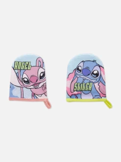 Lot De 2 Gants De Toilette Disney Lilo & Stitch