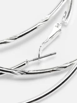 Lot De 2 Grandes Paires De Créoles