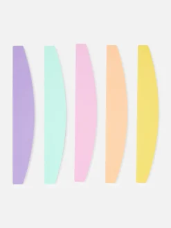 Lot De 5 Limes à Ongles Incurvées PS