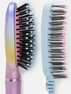 Lot De 2 Mini Brosses à Cheveux Disney Lilo & Stitch PS...