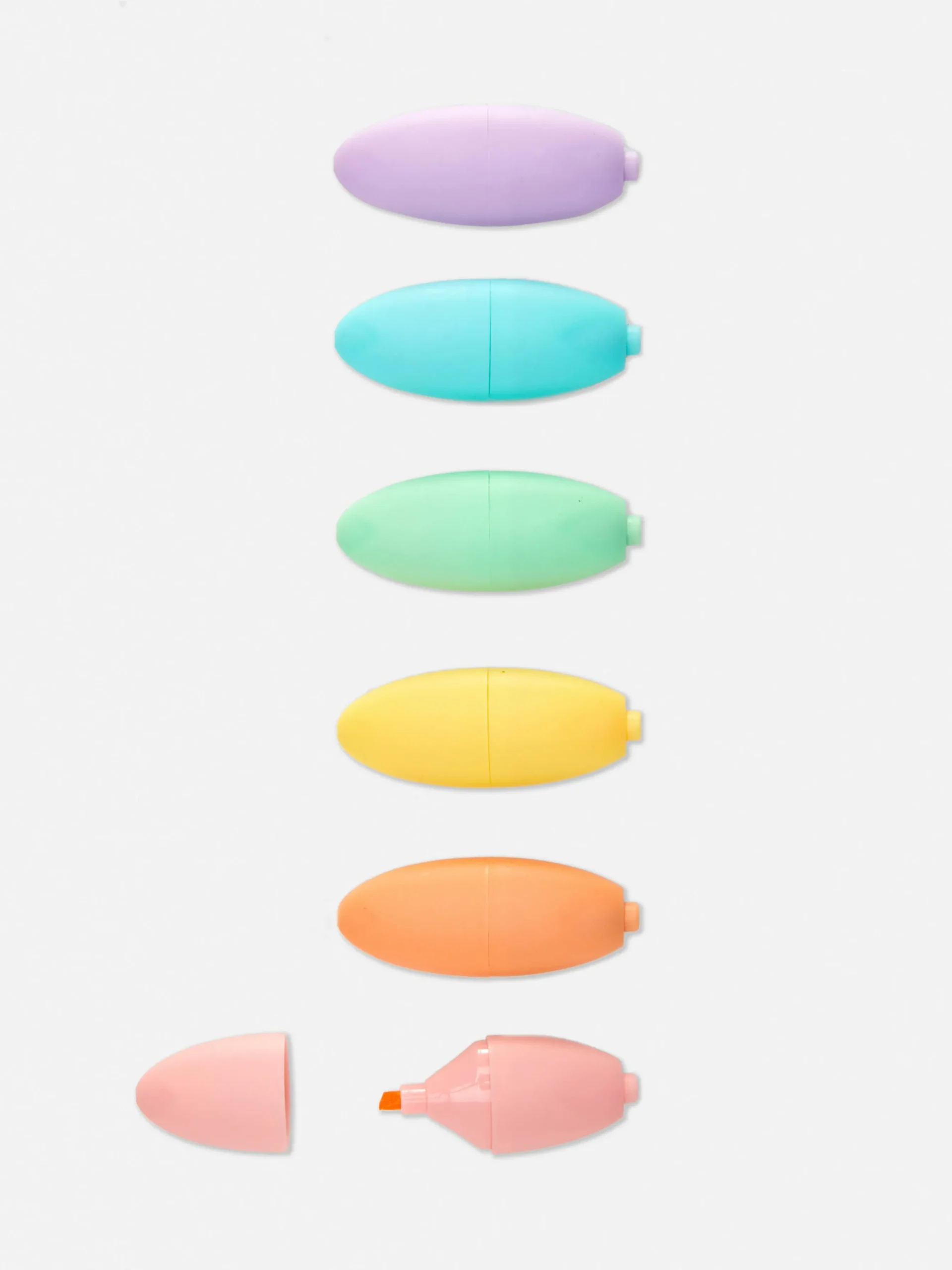 Lot De 6 Mini Surligneurs