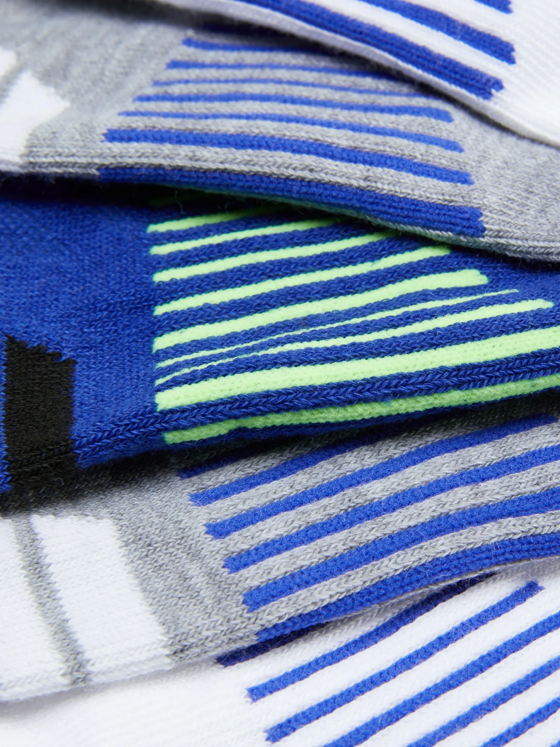 Lot De 5 Paires De Chaussettes De Sport à Rayures