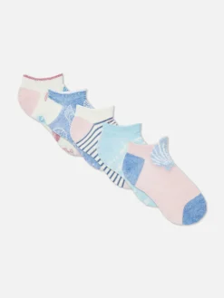 Lot De 5 Paires De Chaussettes Pour Baskets Variées