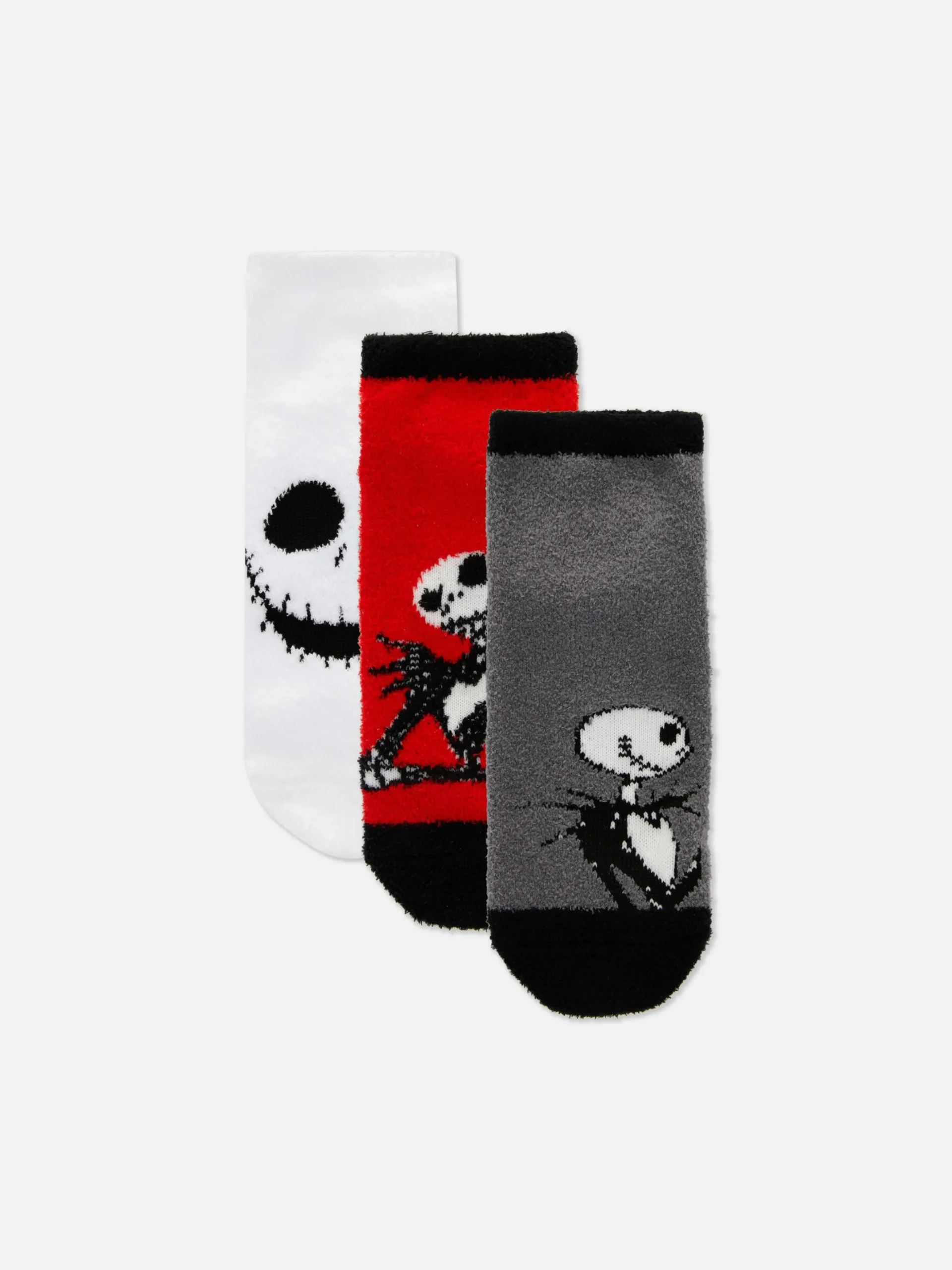 Lot De 3 Paires De Chaussettes Disney L'étrange Noël De Monsieur Jack