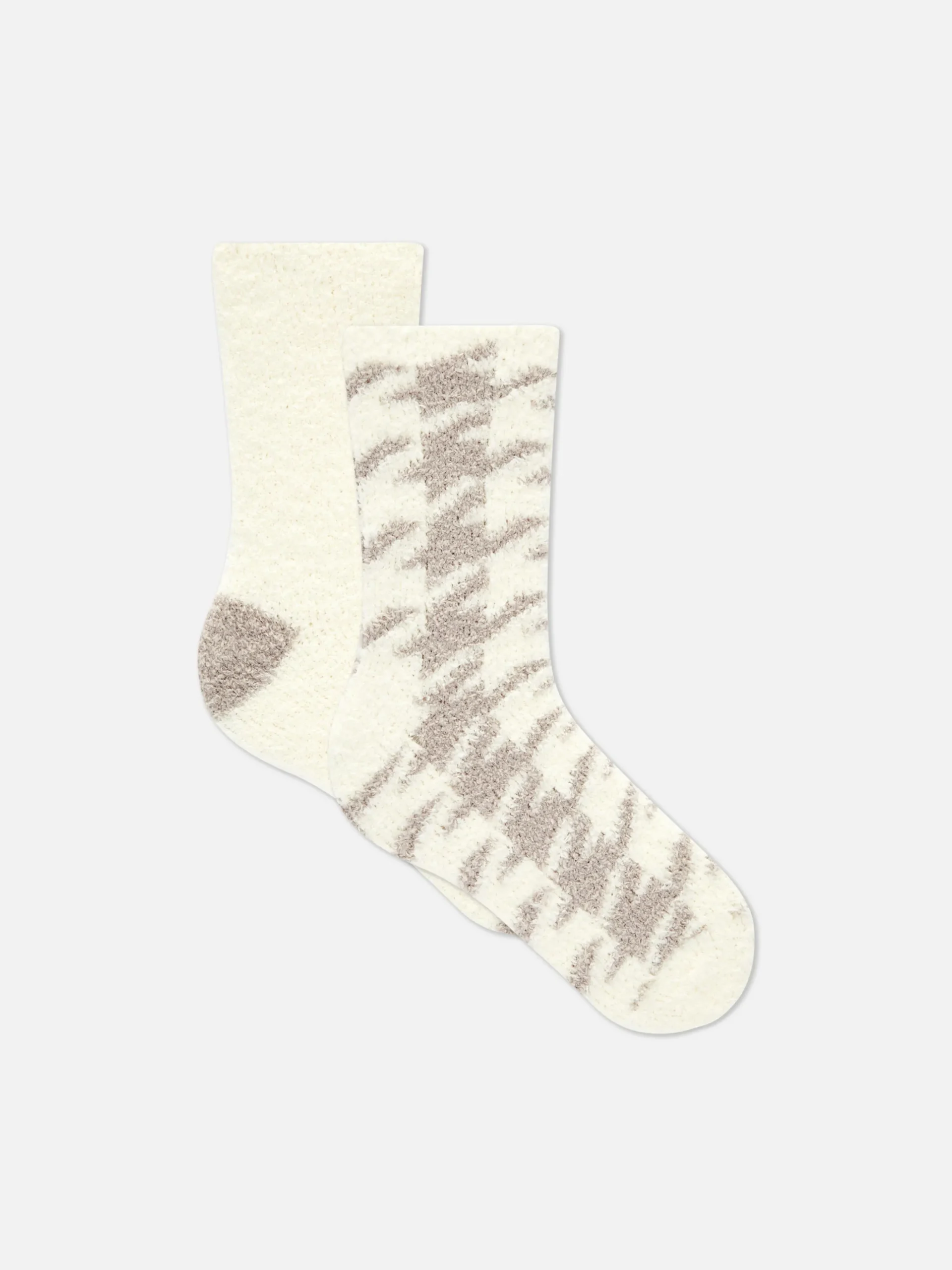 Lot De 2 Paires De Chaussettes Chaudes à Motifs