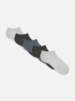 Lot De 5 Paires De Chaussettes Côtelées