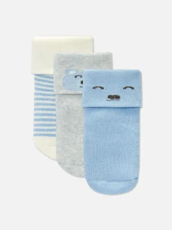 Lot De 3 Paires De Chaussettes à Revers
