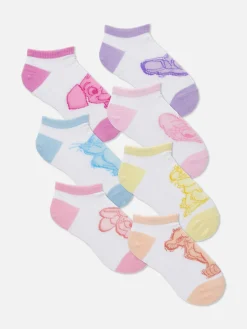 Lot De 7 Paires De Chaussettes Personnages Disney