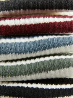 Lot De 5 Paires De Chaussettes De Sport à Rayures