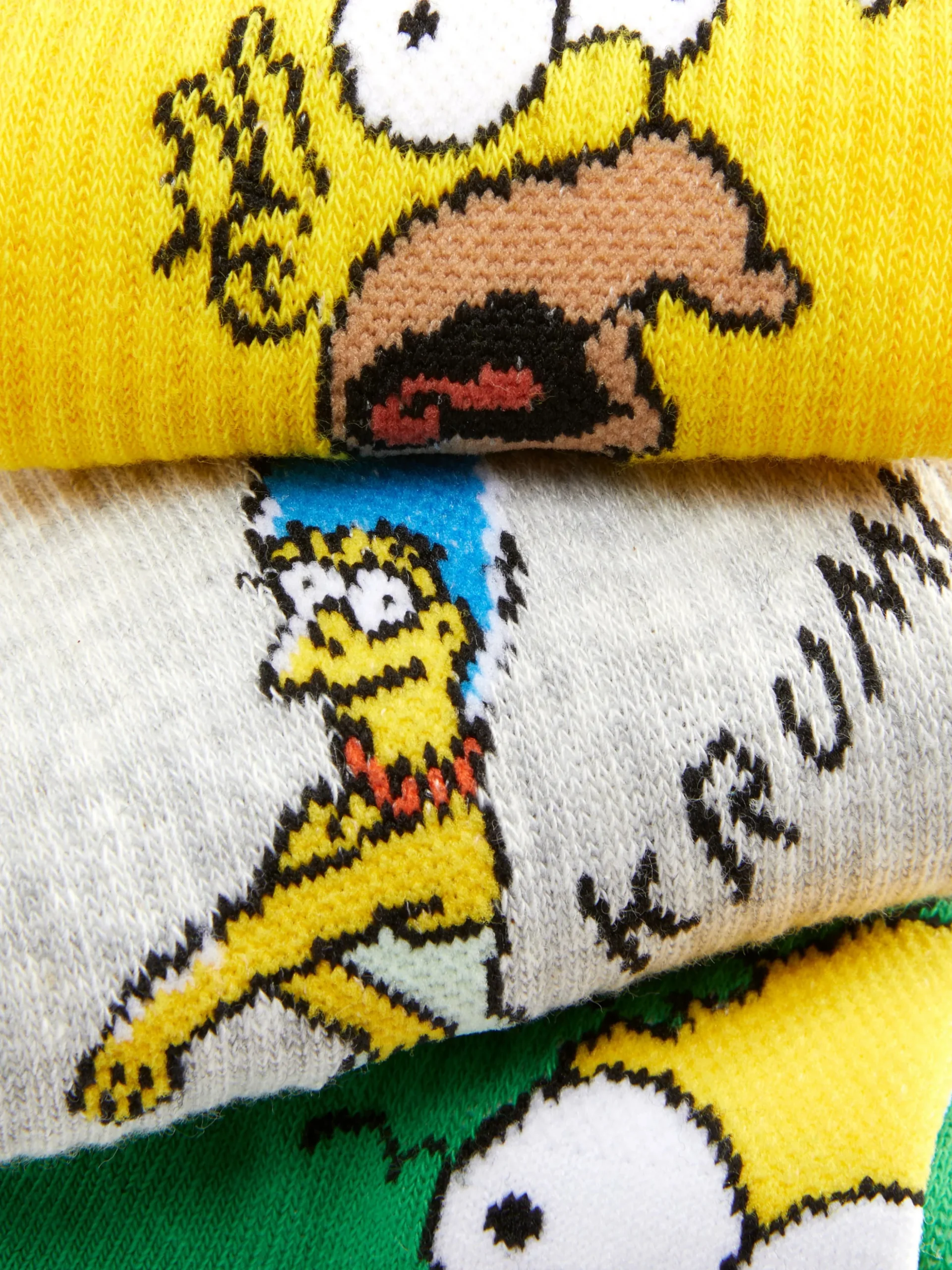 Lot De 3 Paires De Chaussettes Les Simpson